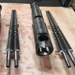 SJSZ 45/90 51/105 55/110 55/120 Vis et cylindre coniques jumeaux - Product Image 5