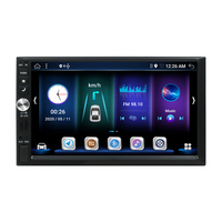 Lecteur DVD de voiture Écran tactile 7 "Stéréo de voiture 2Din Universel Android10.0 Navigation de voiture avec RDS et DSP WiFi BT5.0 Image de recul