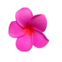 Têtes de fleurs artificielles en mousse de frangipanier tropical faites à la main pour décorations de fête-pour Noël Saint-Valentin Nouvel An