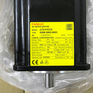 Nuevo Motor Servo AC Original FANUC A06B-0063-B403 Proveedor de repuestos - Product Image 2