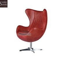 Chaise en Aluminium d'aviation spitfire wing back, chaises de bureau pivotantes en cuir véritable rustique vieilli, chaises de salon d'hôtel