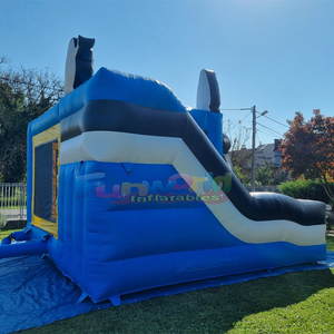 Castillo inflable con tobogán, brincolín inflable comercial para niños. - Product Image 6