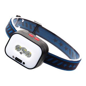 Headlamp LED Rechargeable 2000 MAh Adjustable Headband Red Light Mode Cycling Outdoor Lighting - Product Image 5