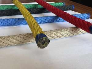 Corde combinée personnalisée de 16 mm à 6 brins, âme en acier tressé 1x7 pour aire de jeux - Product Image 2