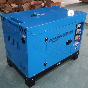 5KVA 8KVA 10KVA 12KVA 15KVA 20KVAディーゼル発電機サイレント発電セットダイナモ発電機60hz Genset発電機電気 - Product Image 1