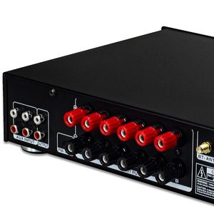 Amplificateur de karaoké 6 canaux TL-JX600 avec micro, écho, égaliseur, Bluetooth, USB, tuner FM, 2 antennes, télécommande IR pour bar et <span class=keywords><strong>scène</strong></span> - Product Image 6