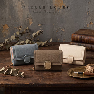 Pierre Loues Women's Retro <b>Wallet</b> With Metal Zip And Magnetic Clasp Multi <b>Card</b> <b>Holder</b> Small Coin Purse <b>For</b> Everyday Use - Product Image 3