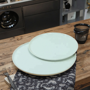 Assiette à <span class=keywords><strong>pizza</strong></span> en porcelaine blanche, meilleures ventes, - Product Image 1
