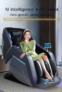 Chaise de jeu VCT VET avec <span class=keywords><strong>repose</strong></span>-pieds, massage <span class=keywords><strong>électrique</strong></span> 3D complet du corps par pression d'air, système zéro gravité, commande manuelle filaire - Product Image 5