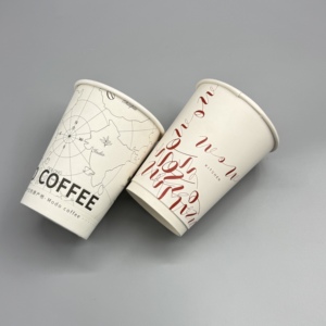 Gobelets à café en papier à double paroi, conformes aux normes alimentaires, vente en gros, impression personnalisée pour boissons chaudes, restaurants, plats à emporter - Product Image 1