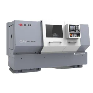 Hoge Precisie Cak5085 Draaibank Horizontale Metalen Snijdraaibank Smtcl Flat Bed Cnc Draaibank Machine