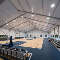 Carpa para Pickleball - Cubierta para Cancha de Fácil Instalación, Refugio Resistente de PVC con Protección UV para Juego Recreativo y Competitivo