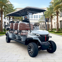 Carrito de Golf Personalizado para 8 Pasajeros, con Batería de Litio, Profesional, Todoterreno, Eléctrico, para Turismo y Campos de Golf