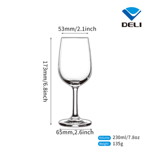 En gros 230ml 7.8oz Sans Plomb Cristal Personnalisé Pas Cher Verres À Vin <span class=keywords><strong>Riesling</strong></span> - Product Image 6