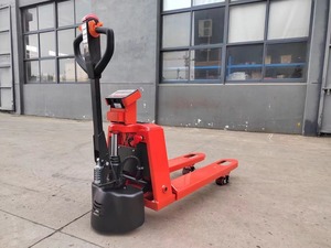 รถยกพาเลทไฟฟ้า WELIFTRICH รุ่นใหม่ รับน้ำหนัก 2000 กก. พร้อมเครื่องชั่งและเครื่องพิมพ์ สำหรับใช้ในร้านอาหาร - Product Image 2