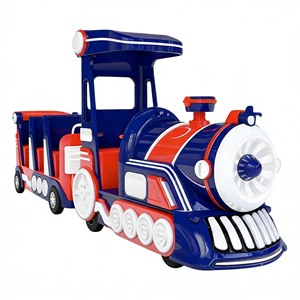 Nouveau design de train sans rails, manège de train d'amusement et train sans rails, manège de train amusant <span class=keywords><strong>pour</strong></span> créer de beaux souvenirs dans le parc - Product Image 4