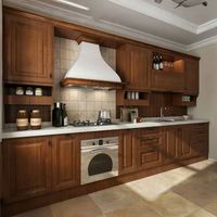 Lemari Dapur Mewah Siap Pakai, Set Lemari Dapur Tinggi untuk Penyimpanan di Pantry, Dijual