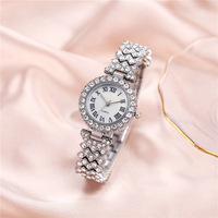 Bijoux pour femmes, montre, mode, tendance, affaires, polyvalent, luxe, diamant, ciel étoilé, élégant, quartz, petit cadran, montre-bracelet