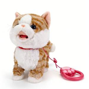Juguete de Peluche Eléctrico BOTU con Lengua Lamedora para Perros y Gatos, Simulación de Lengua Lamedora, para Cachorros y Gatitos, para Cantar, Aprender y Confortar - Product Image 3