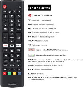 Voor Lg Algemene Intelligente Afstandsbediening Akb75375604 Voor Smart Tv Infrarood Functies Voor Thuis Auto Gebruik Vaste Code Voice - Product Image 4