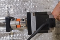 Module linéaire micro CNC avec moteur pas à pas et guide de mouvement linéaire