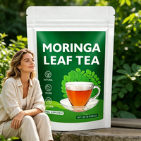 Tisane de feuilles de Moringa de haute qualité, sans caféine, anti-âge, nettoyant pour le côlon, pour un ventre plat et la perte de poids, sachet santé
