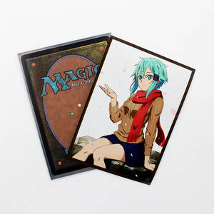 Manches de <span class=keywords><strong>cartes</strong></span> de <span class=keywords><strong>prix</strong></span> d'usine, personnalisées, imprimées d'art, MTG <span class=keywords><strong>Yugioh</strong></span> TCG, Sexy, jeu de commerce, nouveauté - Product Image 6