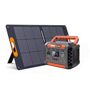 Brand Original 700W 600WH 110v 220v Portable Power Station Camping Supply Lithium Ion Battery <b>Foldable</b> <b>Solar</b> <b>Panels</b> MPP - Product Image 4