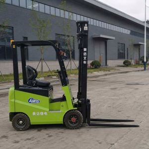 Chariot élévateur électrique tout-terrain sans chariots de guidage 800kg 1500kg 2000kg, chariot élévateur électrique autoportant 2m 3m - Product Image 3