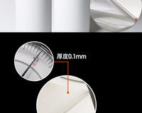 Precio de fábrica Corea alta calidad imprimible blanco mate PU Material HTV Transferencia de Calor camiseta rollo de película de vinilo para ropa