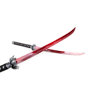 Elden Ring: Lama a doppia punta di Eleonora - Naginata doppia rossa con Protezione del Loto, Arma da collezione - Product Image 3