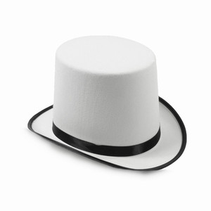 Sombreros <span class=keywords><strong>de</strong></span> fieltro blanco <span class=keywords><strong>de</strong></span> 16 cm <span class=keywords><strong>de</strong></span> altura, unisex, para hombre y <span class=keywords><strong>mujer</strong></span>, listos para enviar al por mayor, sombreros <span class=keywords><strong>de</strong></span> mago, sombreros <span class=keywords><strong>de</strong></span> fiesta <span class=keywords><strong>de</strong></span> el <span class=keywords><strong>loco</strong></span> encantador - Product Image 1