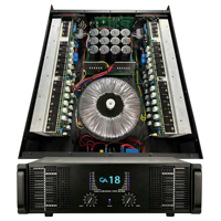 Amplificateur de puissance professionnel de classe H, 2 canaux, 2000W x 2 à 8 ohms, série CA, amplificateur PA pour sonorisation en direct, DJ, tournées, OEM, ODM
