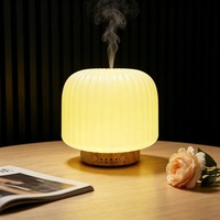 Fabricant de diffuseurs d'arômes OEM ODM, conception personnalisée, humidificateur ultrasonique 80 ml, usine pour les marques européennes et américaines avec lumière LED