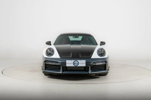 KM pour <span class=keywords><strong>Porsche</strong></span> <span class=keywords><strong>911</strong></span> 2019-2023 992.1 Carrera Upgrade Bodykit Turbo SD Style Nouveau Pare-chocs Avant Haut Lèvre Facelift Plastique - Product Image 2