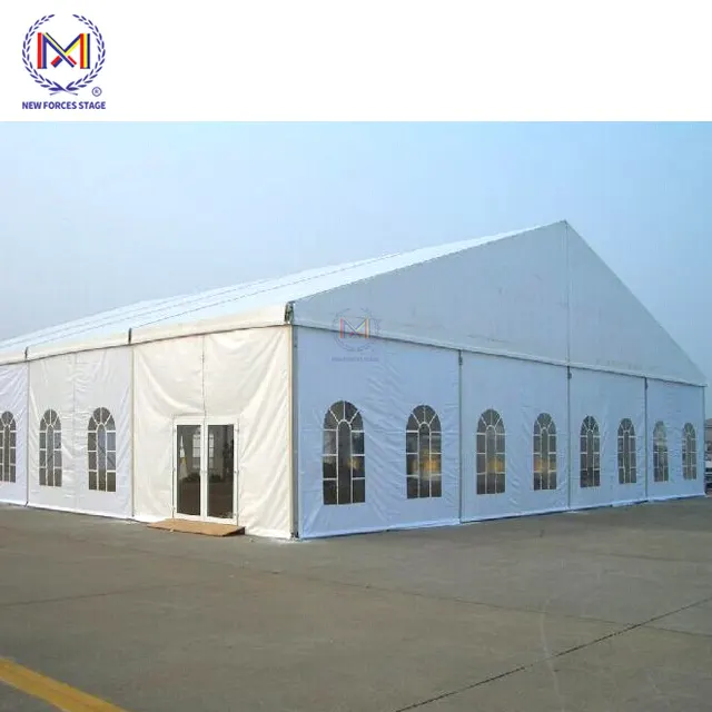 Trade show custom tent events with tent peg with fabric side wall