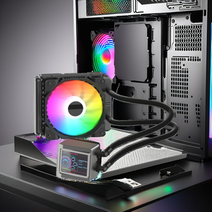 Nhiệt Độ Màn Hình Hiển Thị AIO Làm Mát Chất Lỏng CPU Nước Mát 360Mm Chất Lỏng Màu Trắng Và Chất Lỏng Màu Đen Cho Trường Hợp Máy Tính Chơi Game - Product Image 6