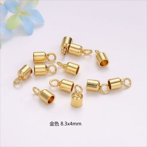 Conector de Cierre Redondo Chapado en Oro de 18K para Joyería, Accesorios para Pulseras DIY, Venta al por Mayor - Product Image 2