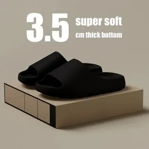 Ciabatte in Fibra di Cocco con Suola Spessa, Sandali Estivi alla Moda con Fondo Morbido da Spiaggia per Uomo - Product Image 4