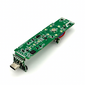 Carte de contrôle PCBA pour fer à friser avec ions négatifs, 3 réglages de température (160-200°C), chauffage PTC, OEM, pour l'habillage des cheveux - Product Image 4