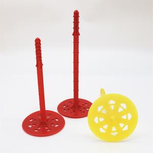 Ancrages isolés en plastique <span class=keywords><strong>Ousen</strong></span> pour cloisons sèches, chevilles murales en PP, diamètre 10 mm, capacité 1 KN, fixation par vis à béton - Product Image 2