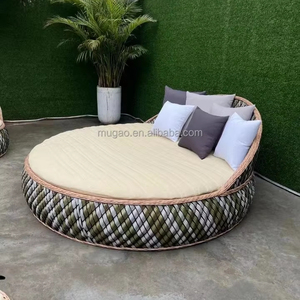 Migliore Chaise Longue Doppia per Esterni, Lettino <span class=keywords><strong>da</strong></span> <span class=keywords><strong>Giardino</strong></span>, Divanetto per Parchi, Resort, Hotel, Piscine, Ospedali, Resistente alle Intemperie e Impermeabile - Product Image 3
