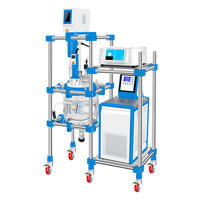 Réacteur à ultrasons 5L 10L 20L 50L 100L, mélangeur homogénéisateur en verre à ultrasons pour homogénéisation et émulsification