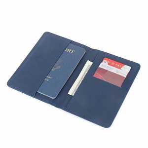Custom Logo Leather Passport Holder Pu Color-Changing Wallet <b>Gift</b> for Travel Agencies & Promotional Events - Product Image 3