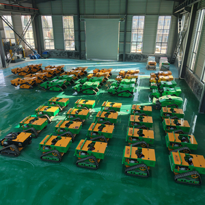 Дизельный гусеничный автоматический мини-газонокосилка с дистанционным управлением для склонов, высота среза 200 мм - Product Image 6