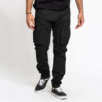 Manteau long pour homme, tenue de travail décontractée, pantalon à poches multiples, cordon de serrage, collection 2025