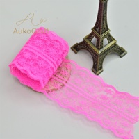 Dentelle sans rebond, faite à la main, pour vêtements, rideaux, canapés, accessoires de couture, 4,5 cm