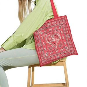 Borsa <span class=keywords><strong>in</strong></span> tela stampata stile influencer Dongdaemun coreano, semplice ed elegante, nuova collezione estate 2026, borsa a mano da donna alla moda, grande capacità - Product Image 1