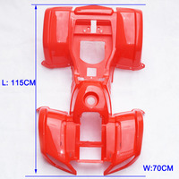 Garde-boue en plastique pour ATV, couvercle, 50cc/70cc/90cc/110cc/125cc, avec phare, adapté pour petit véhicule chinois, pour tout-terrain, pour 4 roues