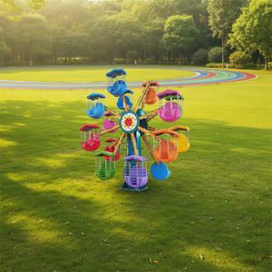 Manèges de carnaval pour enfants, équipement de parc d'attractions, mini-grande roue pour usage extérieur en centre commercial, 10 places - Product Image 2